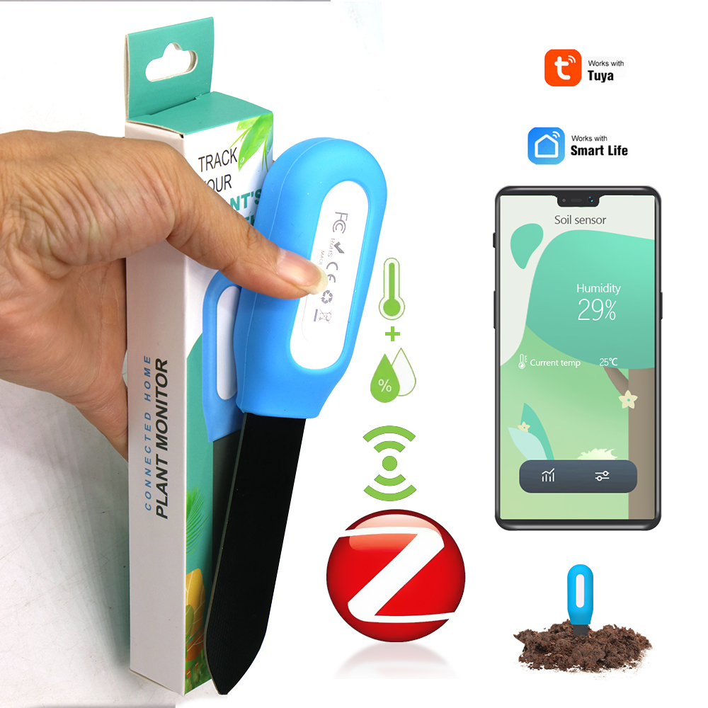 Soil Moisture Sensor - مستشعر التربة زيجبي الذكي للمنزل والحديقة