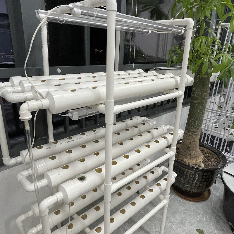 Hydroponic Nft Channel - نظام زراعة عمودي هيدروبونيك ثلاثي الطبقات