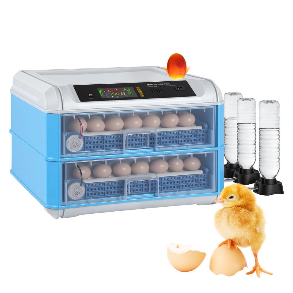 Quail Egg Incubator - حاضنة بيض سعة 120 بيضة، مع