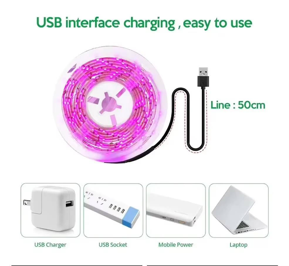 تيار مستمر 5 فولت USB Led أضوا - مراجعة Hydroponic Nft Channel وسعره