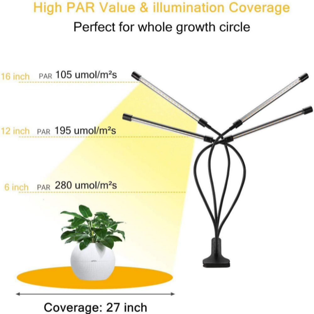 مصباح نمو النبات LED USB 5 فول - مراجعة Hydroponic Nft Channel وسعره