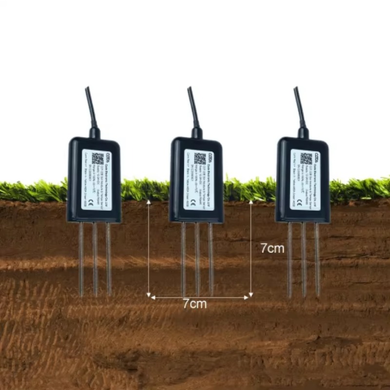 RS485 4-20mA مقياس رطوبة الترب - مراجعة Soil Moisture Sensor وسعره