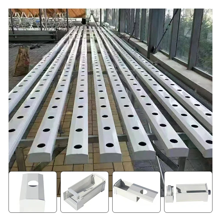 Nft الزراعة المائية PVC أنظمة  - مراجعة Hydroponic Nft Channel وسعره