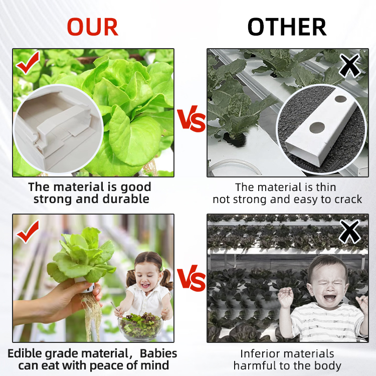 Nft الزراعة المائية PVC أنظمة  - مراجعة Hydroponic Nft Channel وسعره